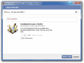 Compartilhar sua Loja no Facebook (cliente indica seu site)